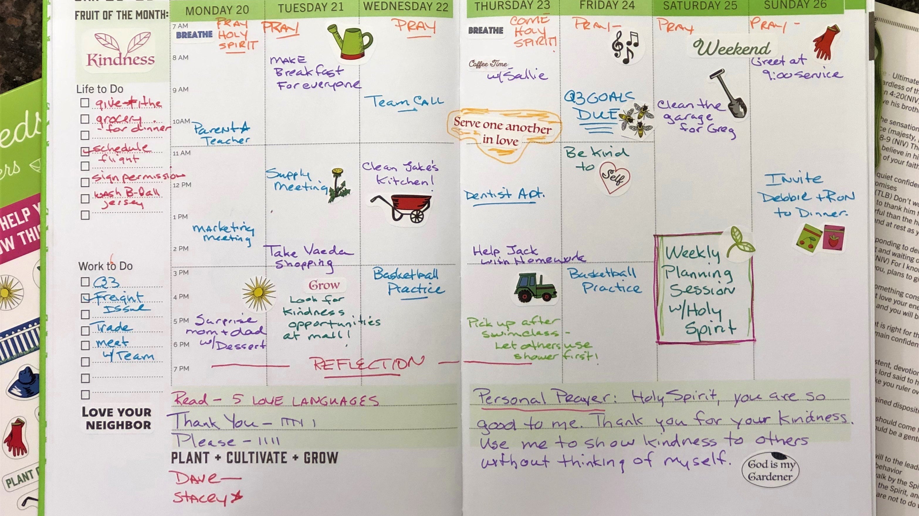 Weekly Cultivation-Time for Action!