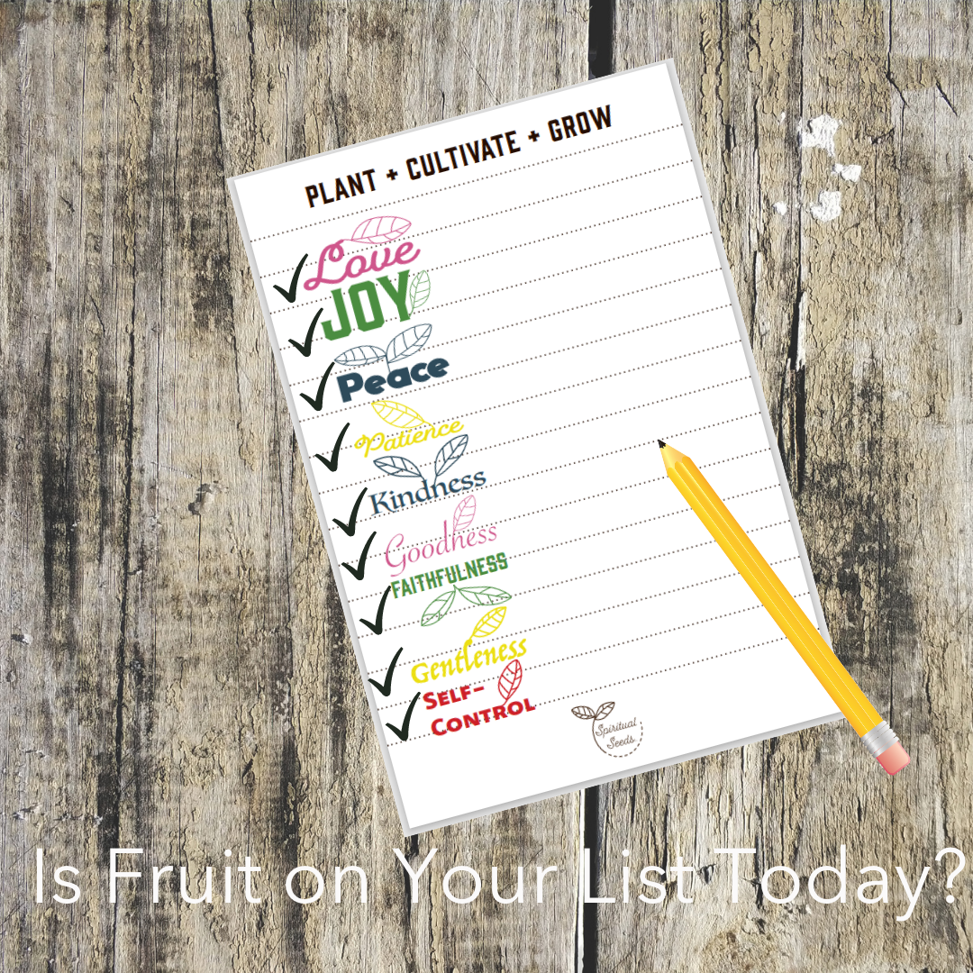 Is Fruit on Your List Today?