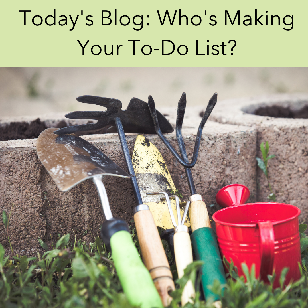 Who's Making Your To-Do List?